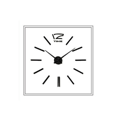 Настенные часы Тime Clock Серебро