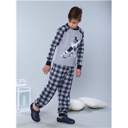 Детская пижама "Чемпион" / Серый