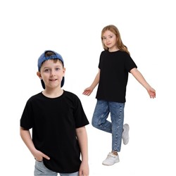 Детская футболка "База Оверсайз" / Черный