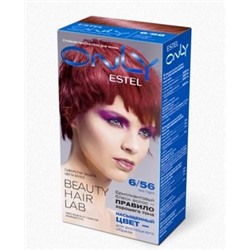 ESTEL ONLY Стойкая краска-гель для волос 6/56 Тёмно-русый красно-фиолетовый 125 мл