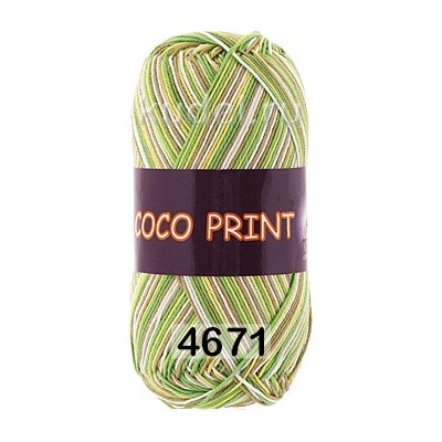Пряжа Vita cotton Coco Print (моток 50 г/240 м)