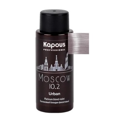 Kapous Полупермонентный жидкий краситель для волос "Urban" 60мл 10.2 LC Москва