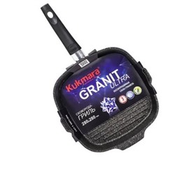 Granit ultra(original)Сковорода-гриль квадратная 280х280мм съемная ручка,сгкго281а.