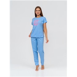 Женская пижама 1650-4 / Голубой