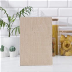 Доска разделочная деревянная доляна, 28×19×0,5 см Доляна