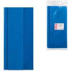 Скатерть 140*110 см одноразовая , нетканый материал спанбонд, синяя