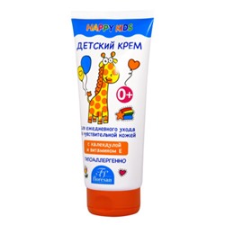 Ф-405 HAPPY KIDS Детский крем с экстрактом календулы и маслом персика 200МЛ