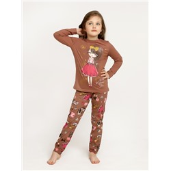 Детская пижама "Девочка с подарками" арт. дк258