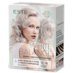 ESTEL WHITE BALANCE Набор "Секрет идеального блонда" тон 12.16 Роскошный бриллиант