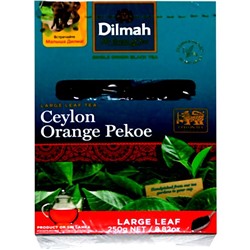 Чай DILMAH Цейлон Orange Pekoe, листовой черный, 250 г