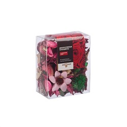 Набор сухоцветов из натуральных материалов с ароматом розы Вещицы
