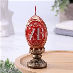 Декоративная свеча «Пасхальное яйцо резное»