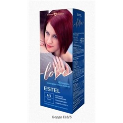 ESTEL LOVE Стойкая крем-краска для волос тон 6/5 Бордо 50 мл