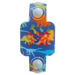 Часы наручные электронные, детские, "Динозавры", ремешок pop-it, l-25.4 см