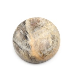 Кабошон из камня лунник круг, 20,7*20,7*6мм