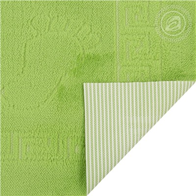 Коврик на резиновой основе Ножки зеленый Арт Дизайн