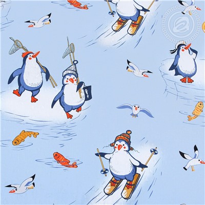 Детское постельное белье бязь арт.112 Пингвиния