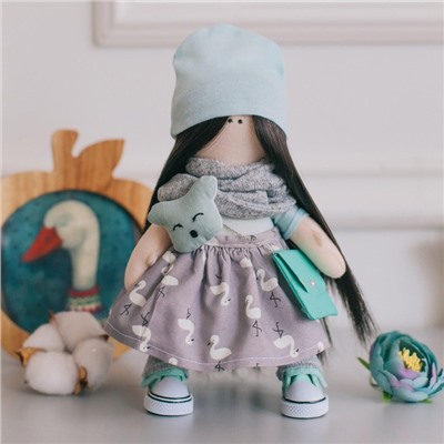 Набор для шитья. Интерьерная кукла «Лина», 21 см